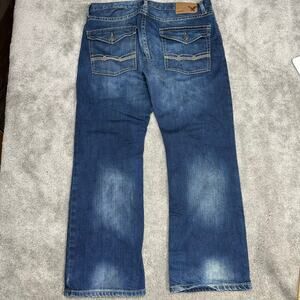 Men's American Eagle Outfitters Boot Cut Jeans Size 36x30 Western Indie Hippie